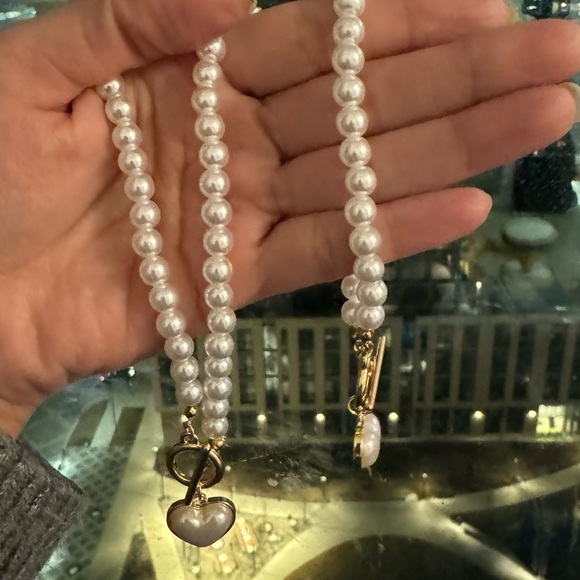 Pearl Necklace & Bracelet - Picture 2 of 2